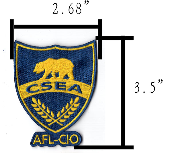 CSEA Shield Patch - AFL-CIO