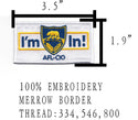 I'm In Logo Patch