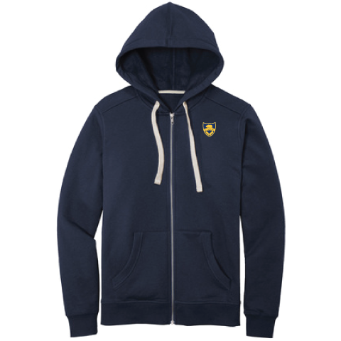 Unisex Heather Hoodie - CSEA Shield
