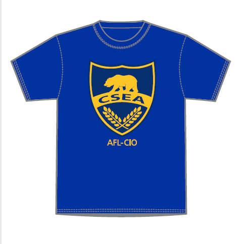 Royal Blue Shield Tee