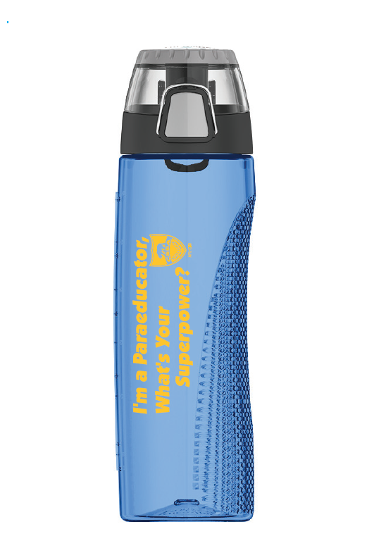 Para Superpower Thermos Water Bottle