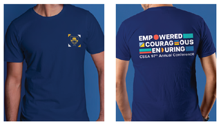 2023 Conference Tee - Empowered, Courageous, Enduring