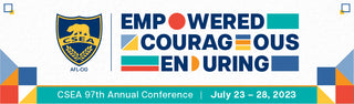 2023 Annual Conference Pin - Empowered, Courageous, Enduring