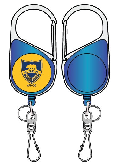 Carabiner Badge Reel