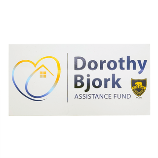 Dorothy Bjork Assistance Fund Logo Sticker